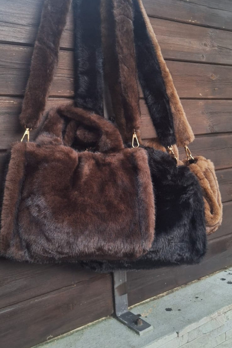 BORSA SALLY ECOPELLICCIA MIELE