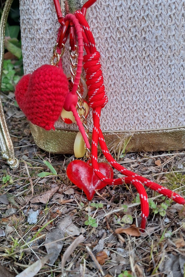CHARMS CUORE ROSSO UNCINETTO