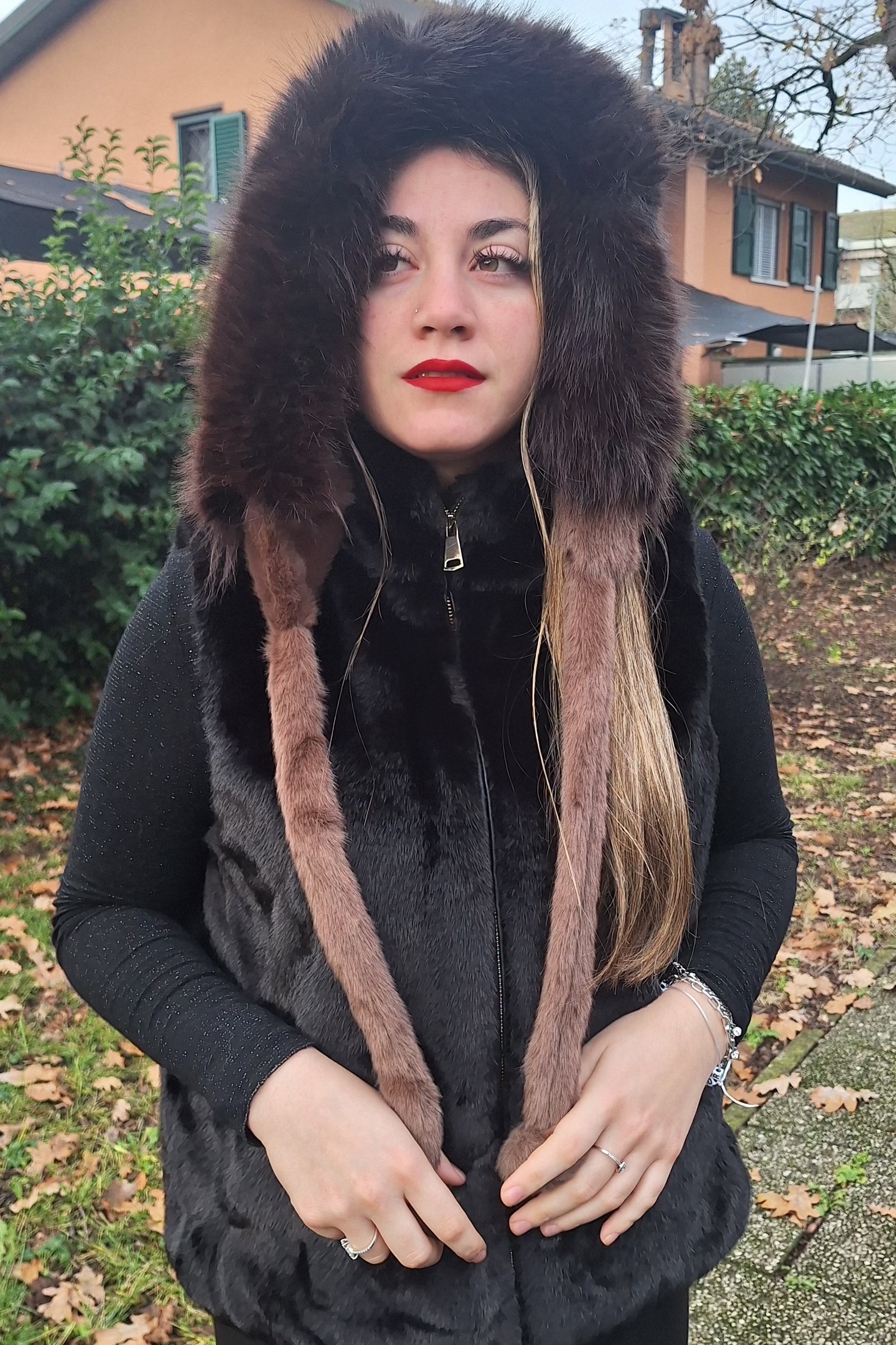 CAPPUCCIO ECOPELLICCIA