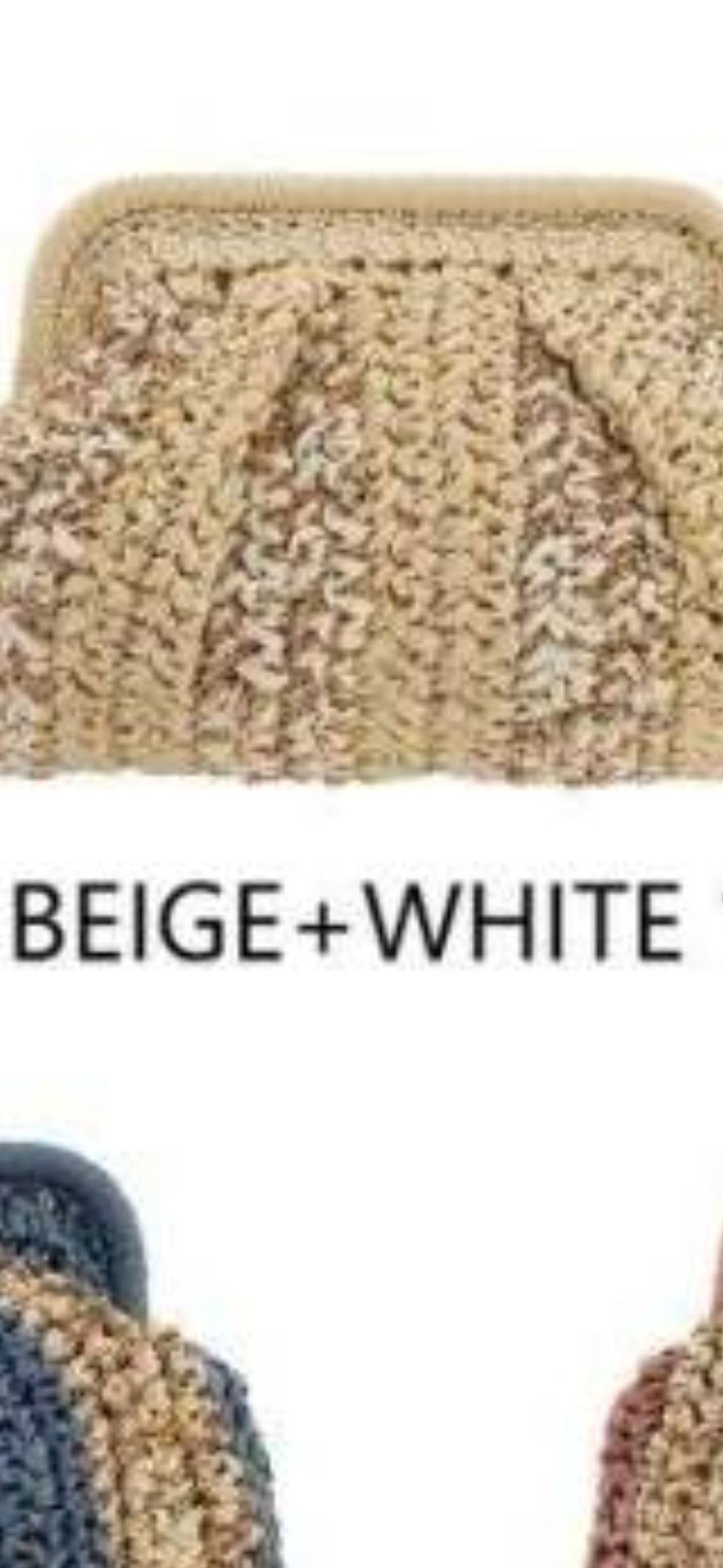 BORSELLO PAGLIA LUREX ANNA