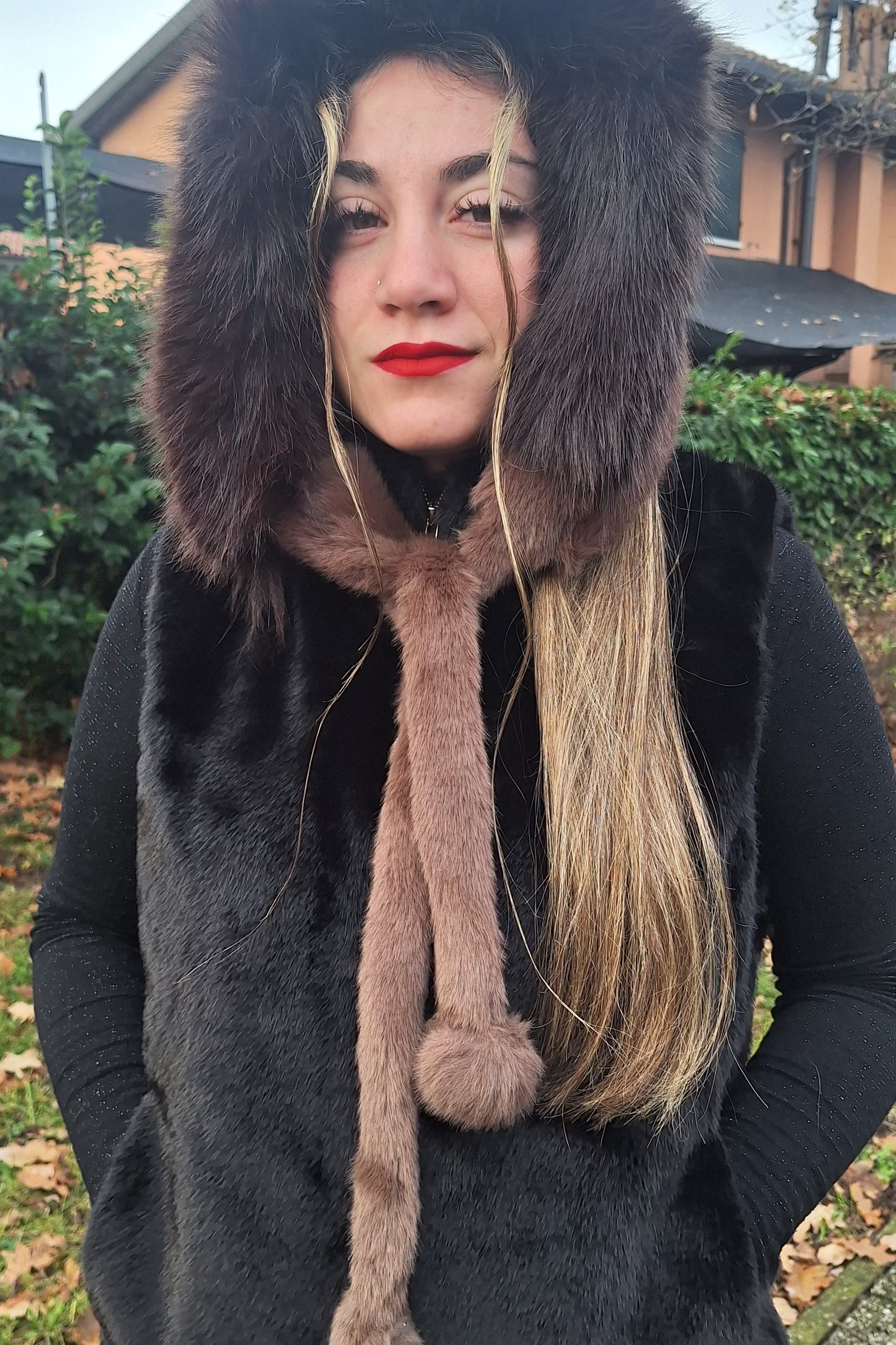 CAPPUCCIO ECOPELLICCIA