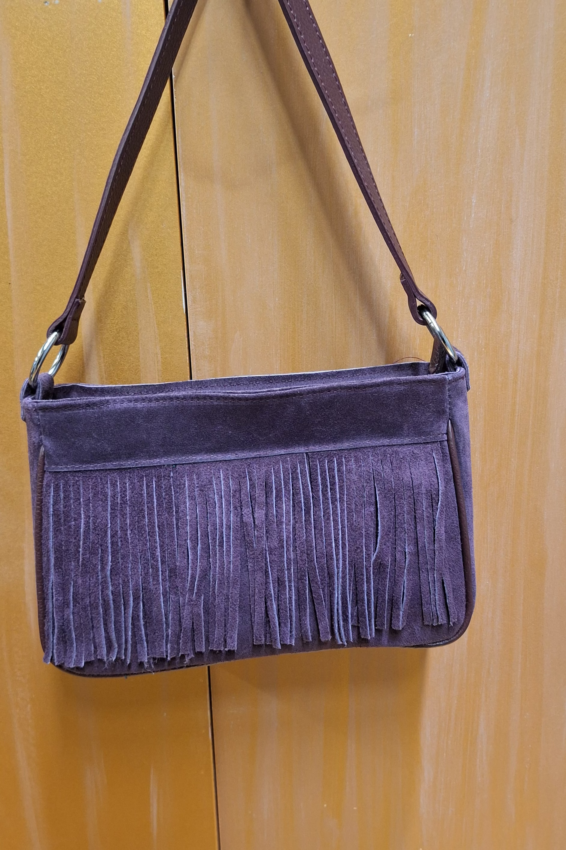 BORSA VANE FRANGE VERA PELLE