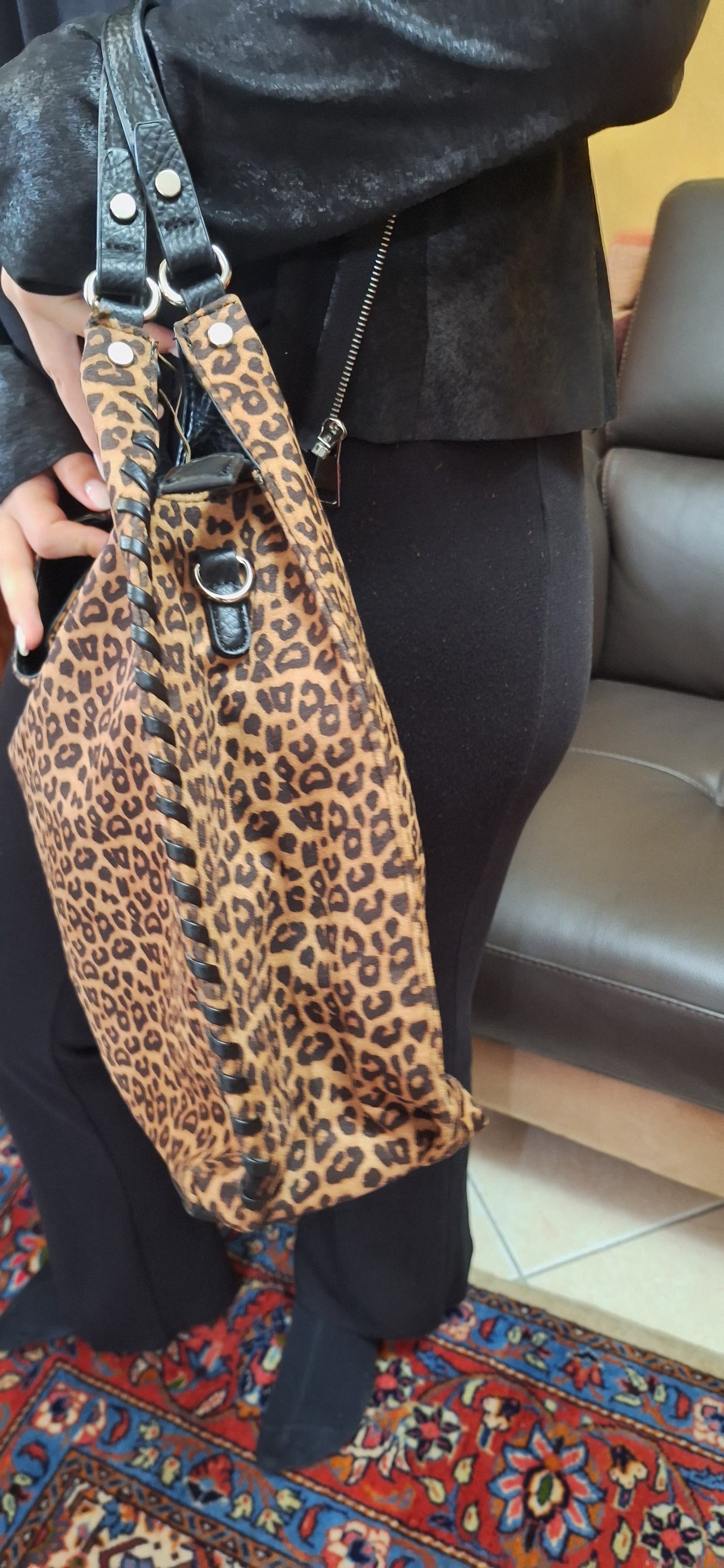 BORSA MACULATA GRANDE MORBIDA