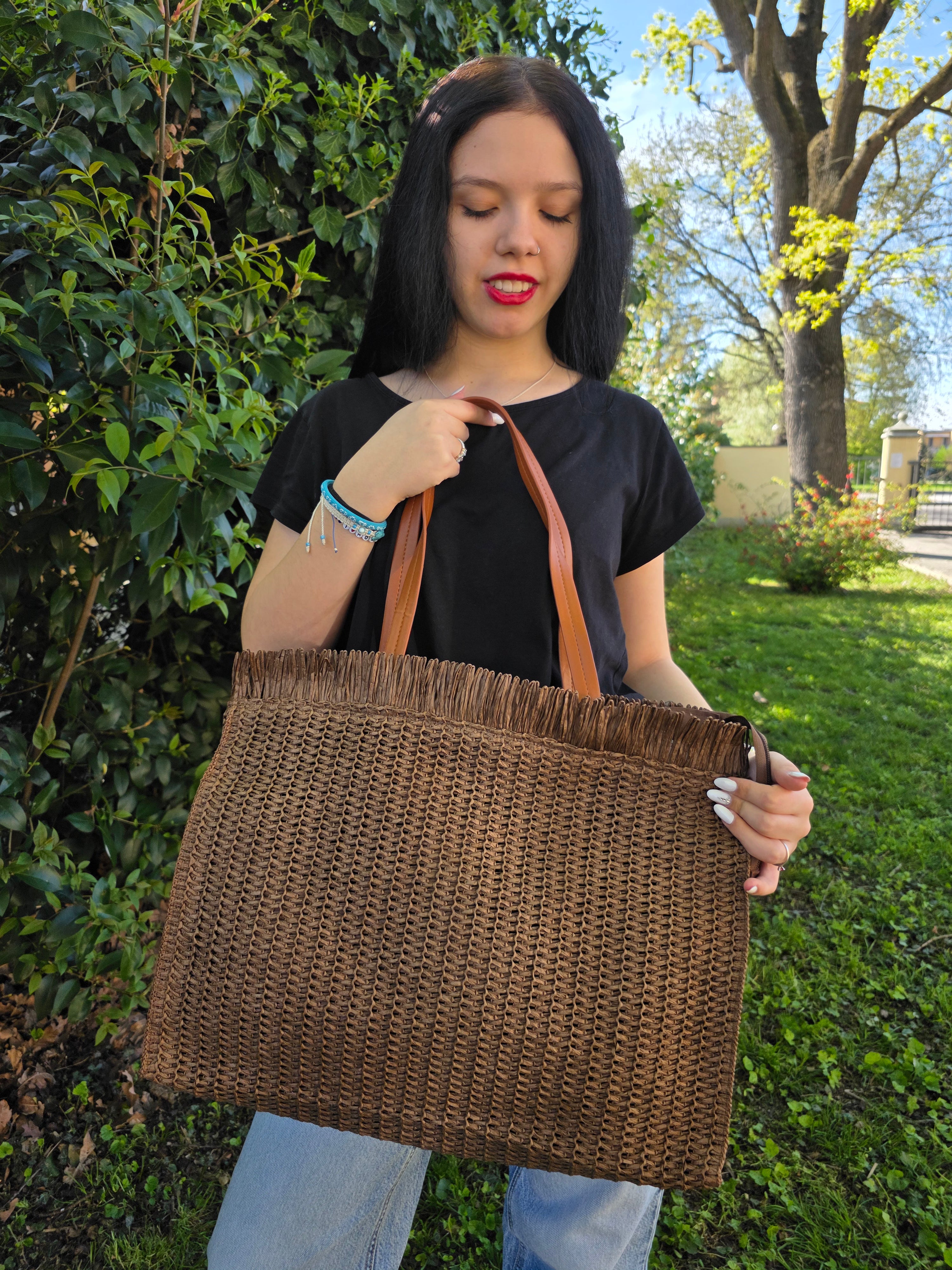 BORSA KENIA CON FRANGE