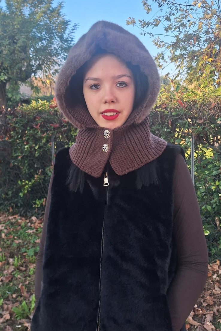 BALACLAVA LANA E ECOPELLICCIA