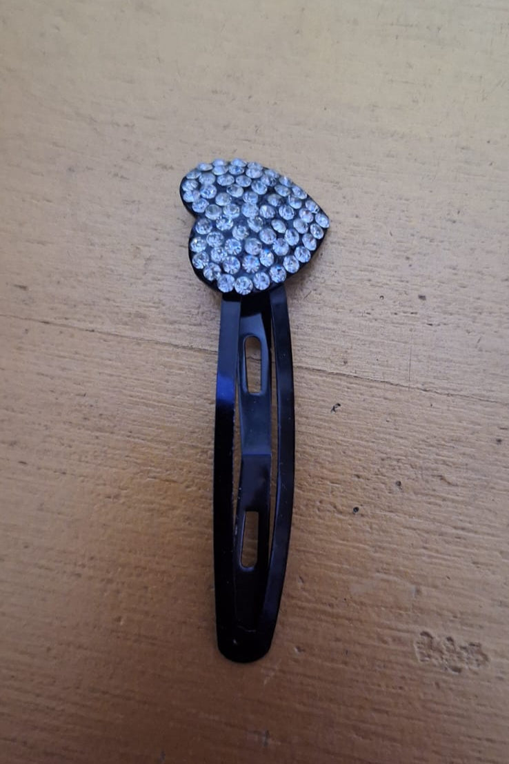 FERMAGLIO CUORE NERO