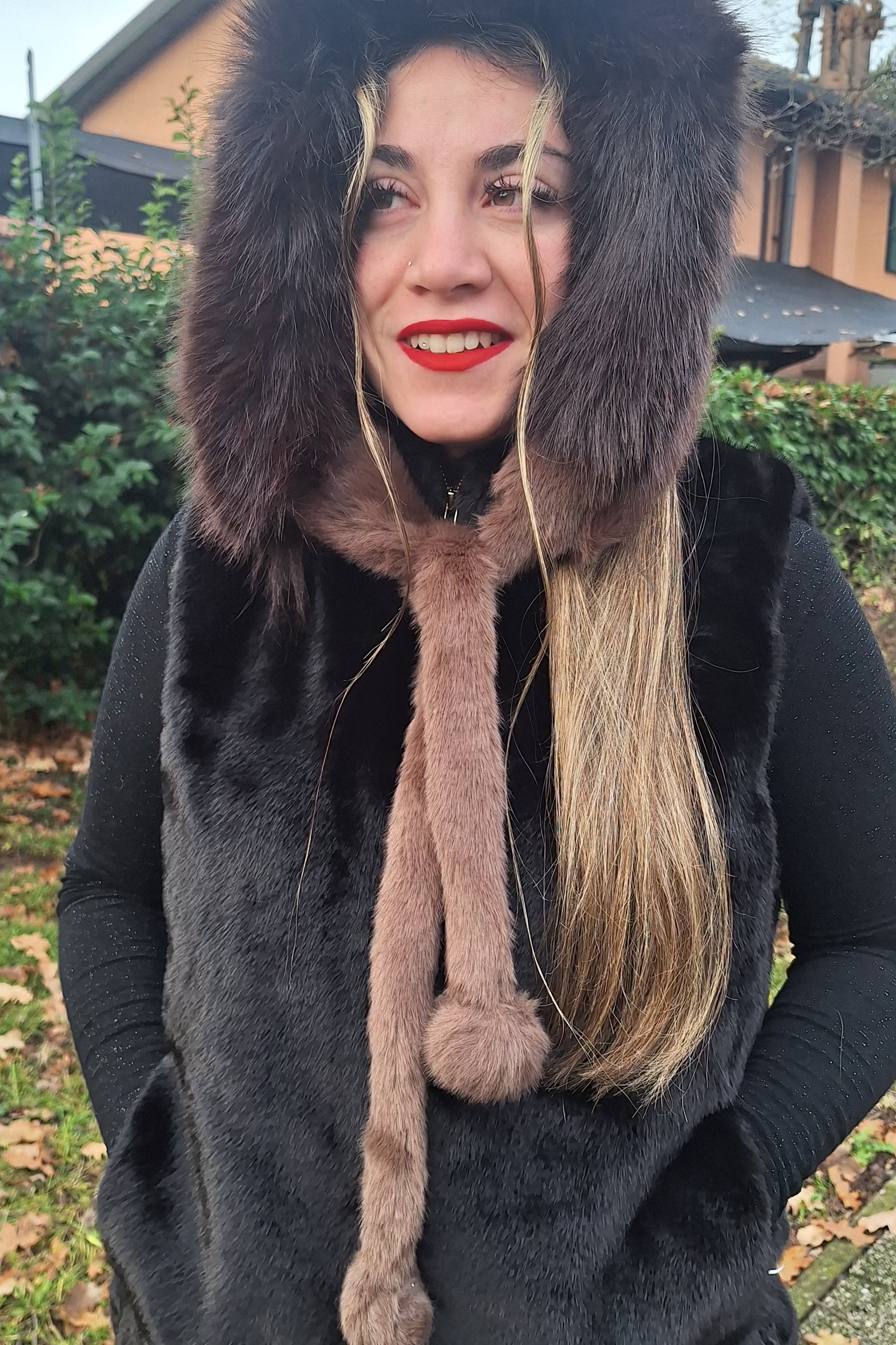 CAPPUCCIO ECOPELLICCIA