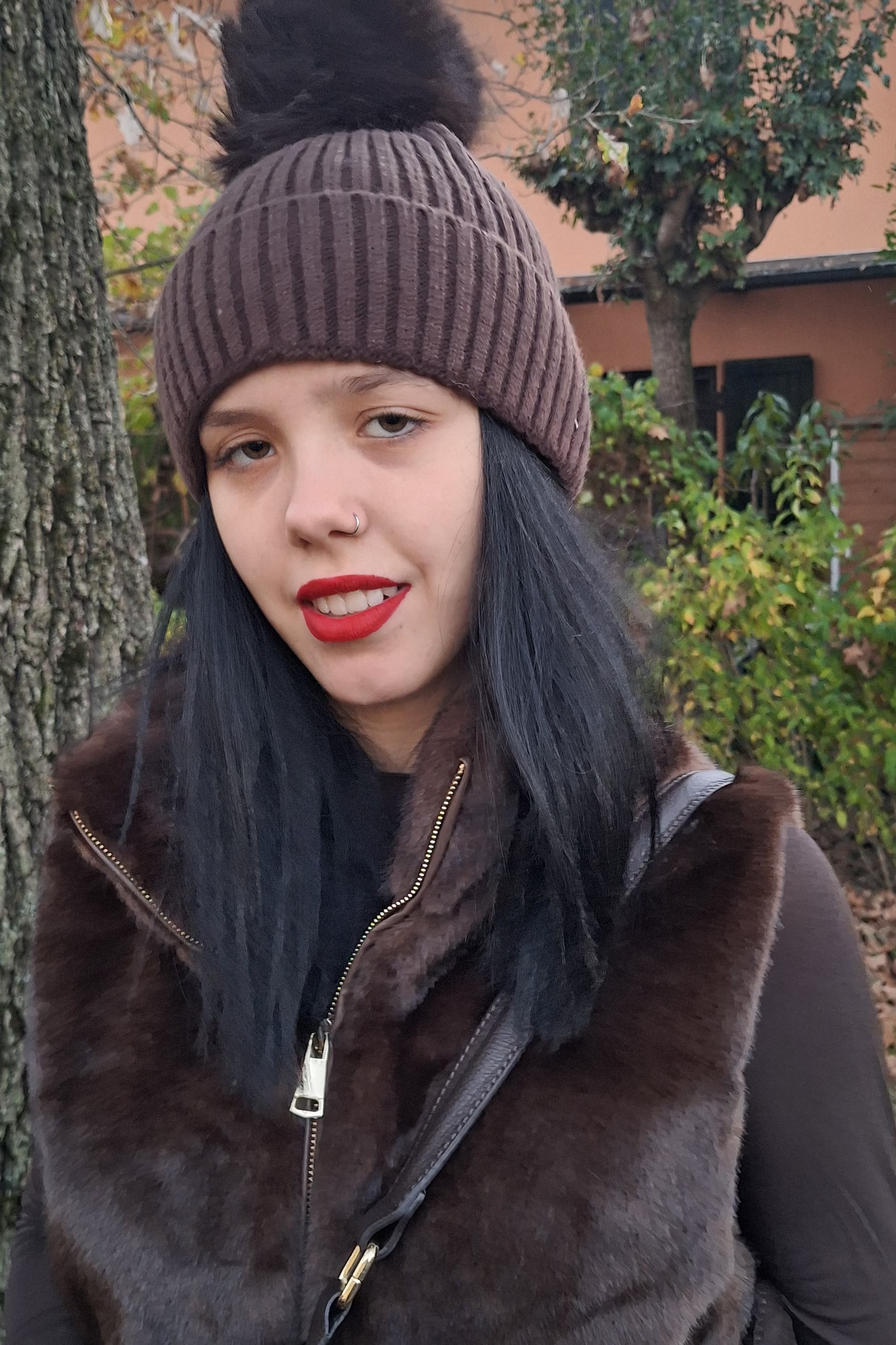 CUFFIA LANA CON PON PON