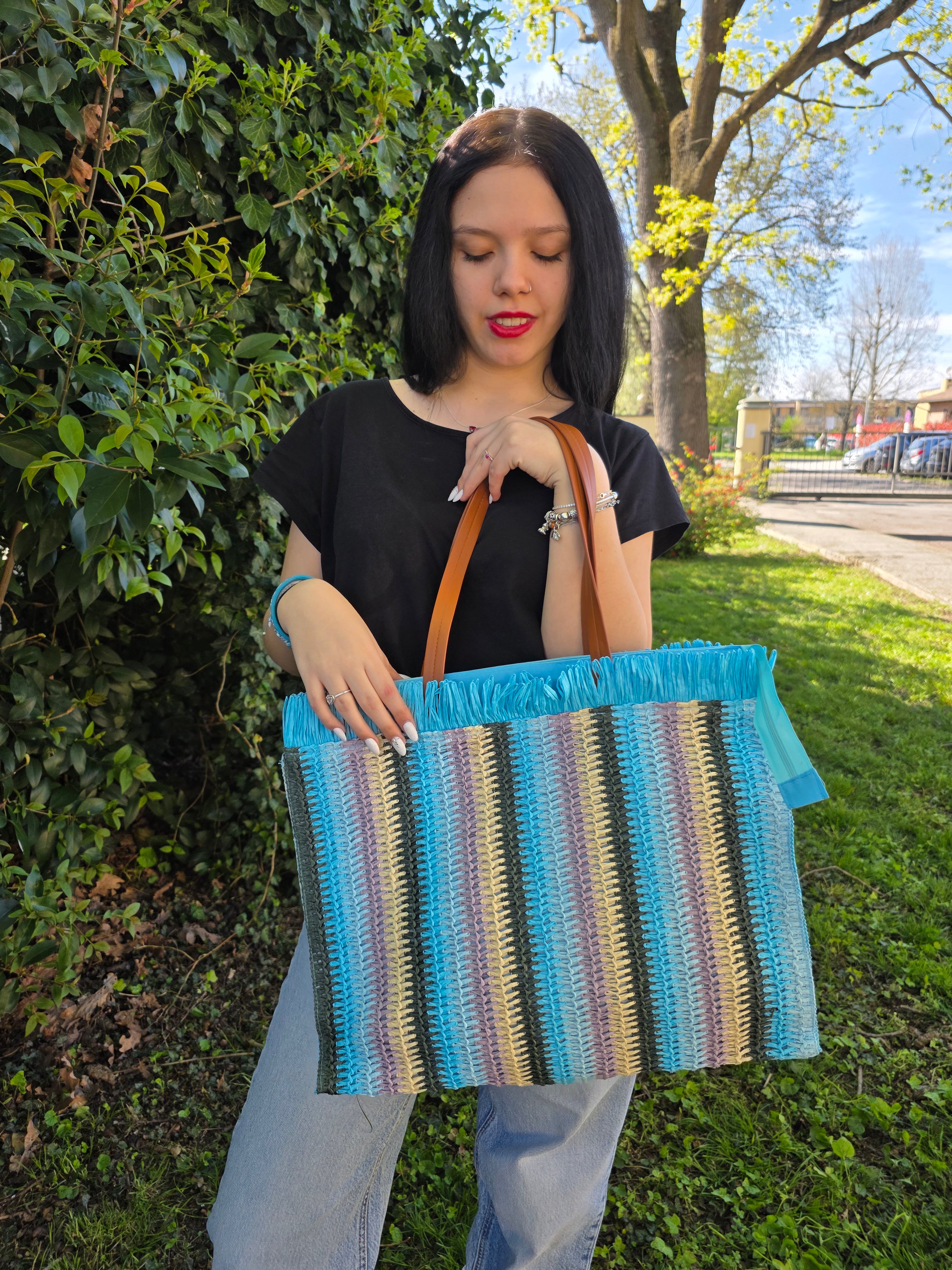 BORSA KENIA CON FRANGE