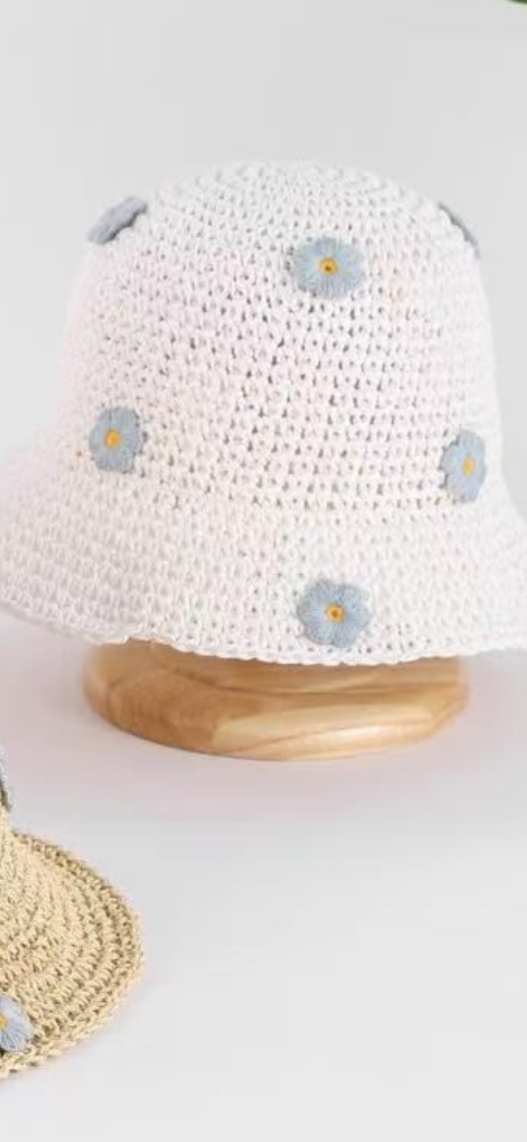 CAPPELLO RAFFIA FIORE