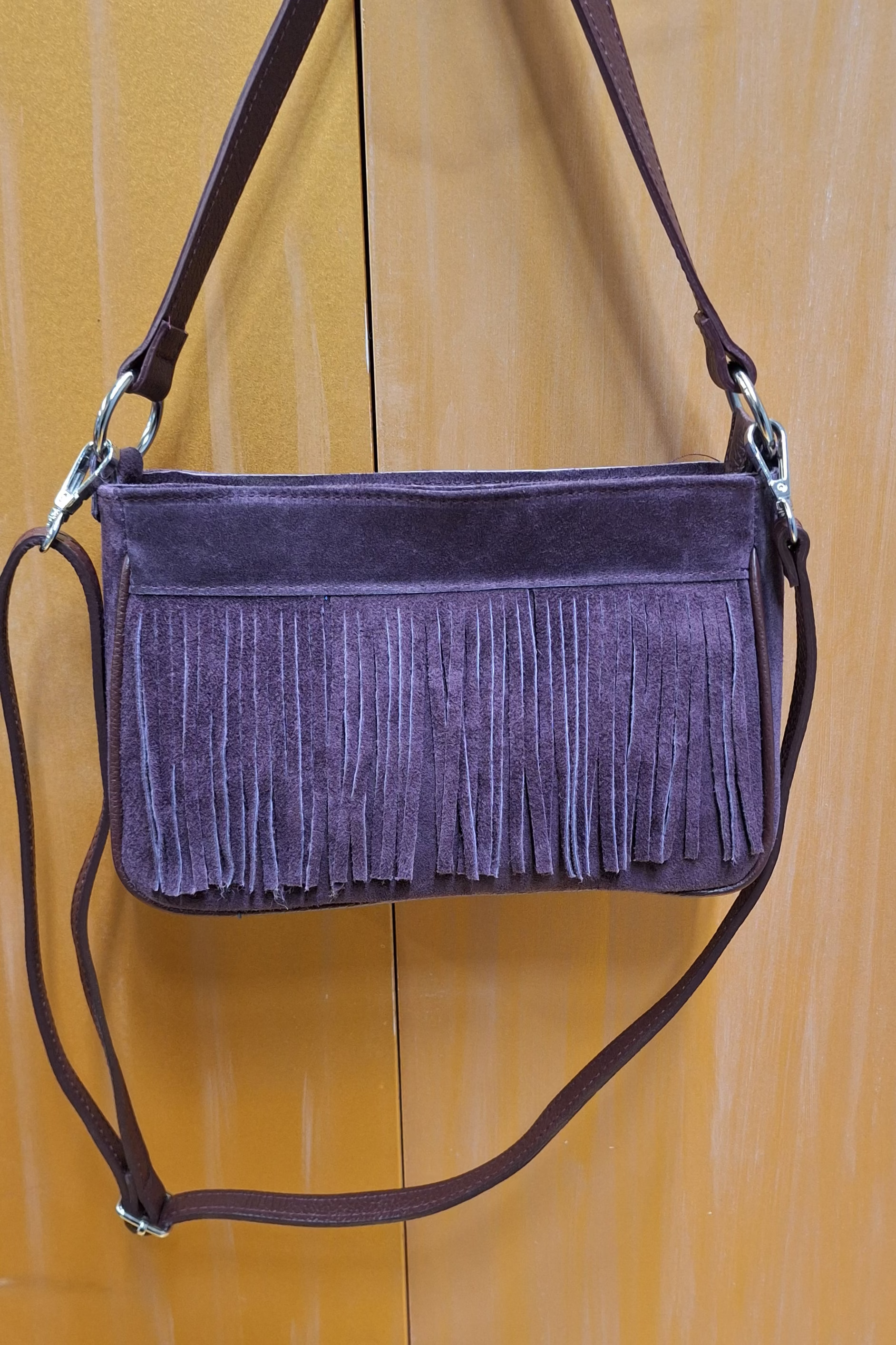 BORSA VANE FRANGE VERA PELLE