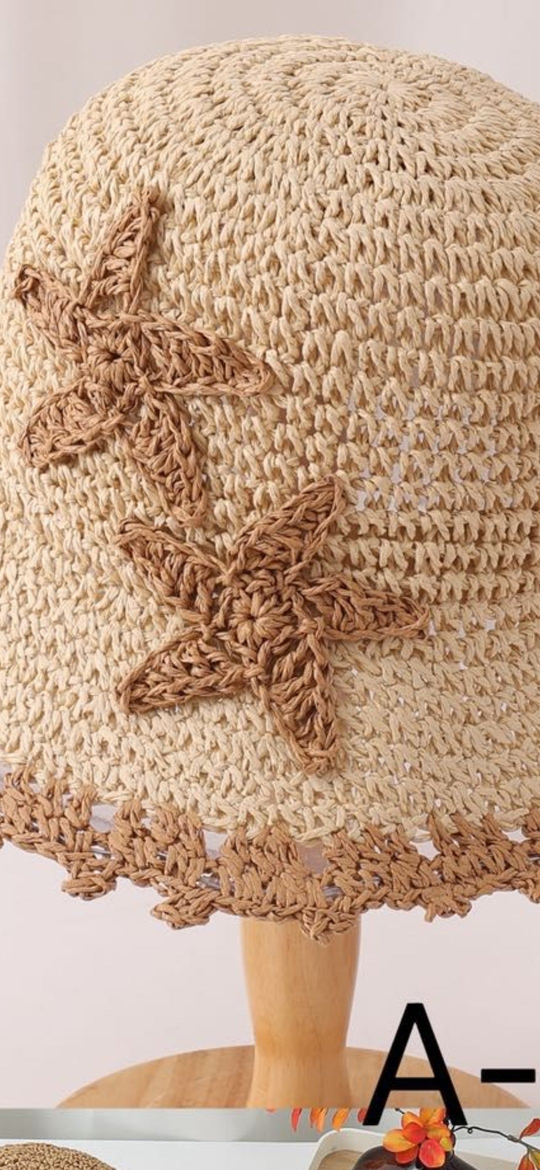 CAPPELLO RAFFIA STELLA